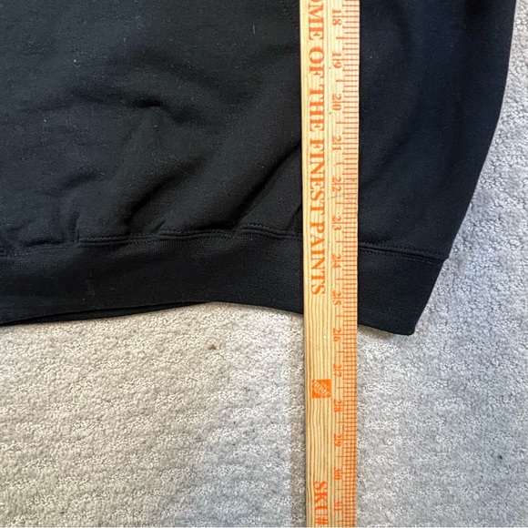 Donruss Rated Rookie Themed Hoodie Sz M Black Basketball Football Sports Card - Picture 4 of 5